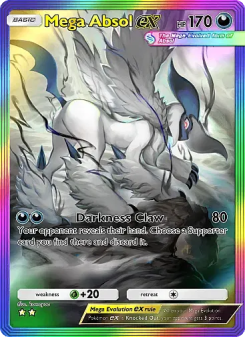 Mega Absol ex - pokemon TCG Card