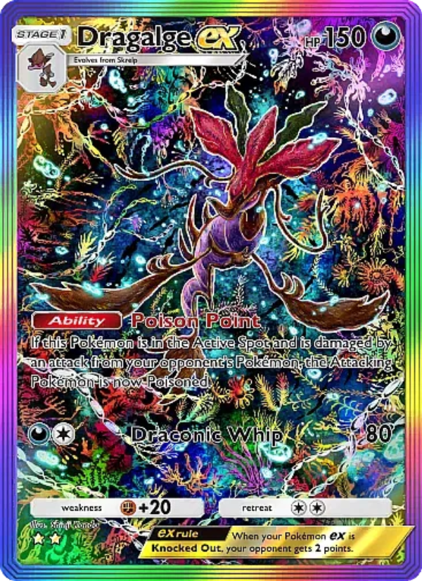 Dragalge ex - Pokémon TCG Card