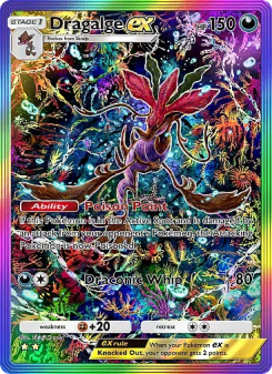 Dragalge ex - pokemon TCG Card