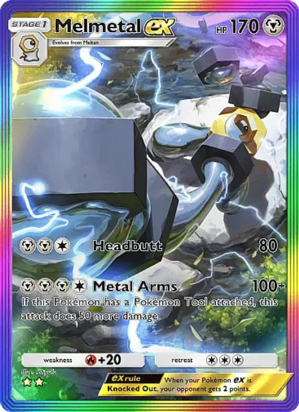 Melmetal ex - Pokémon TCG Card