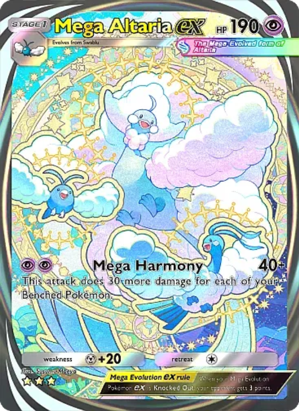 Mega Altaria ex - Pokémon TCG Card