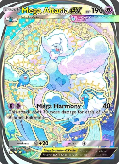 Mega Altaria ex - pokemon TCG Card
