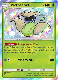 Victreebel - pokemon TCG Card