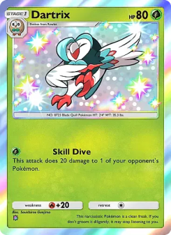 Dartrix - pokemon TCG Card