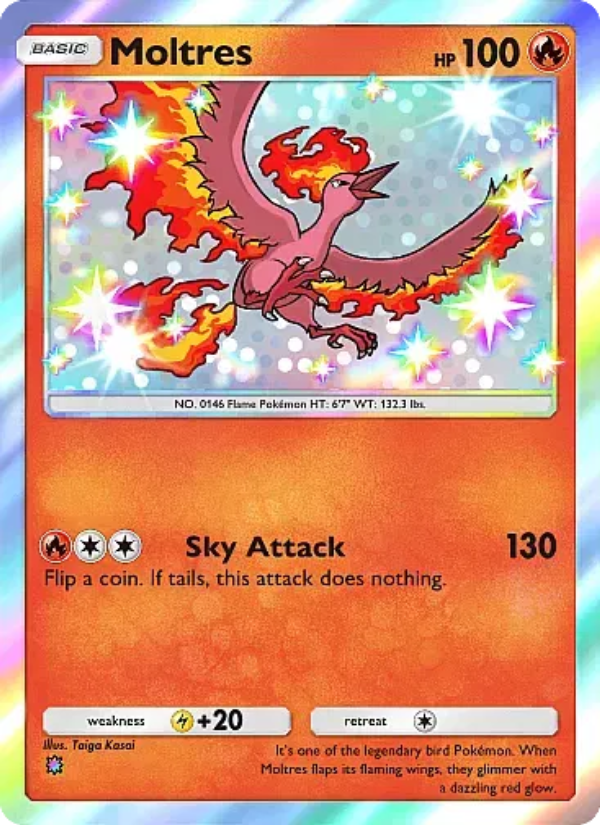 Moltres - Pokémon TCG Card