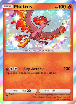 Moltres - pokemon TCG Card
