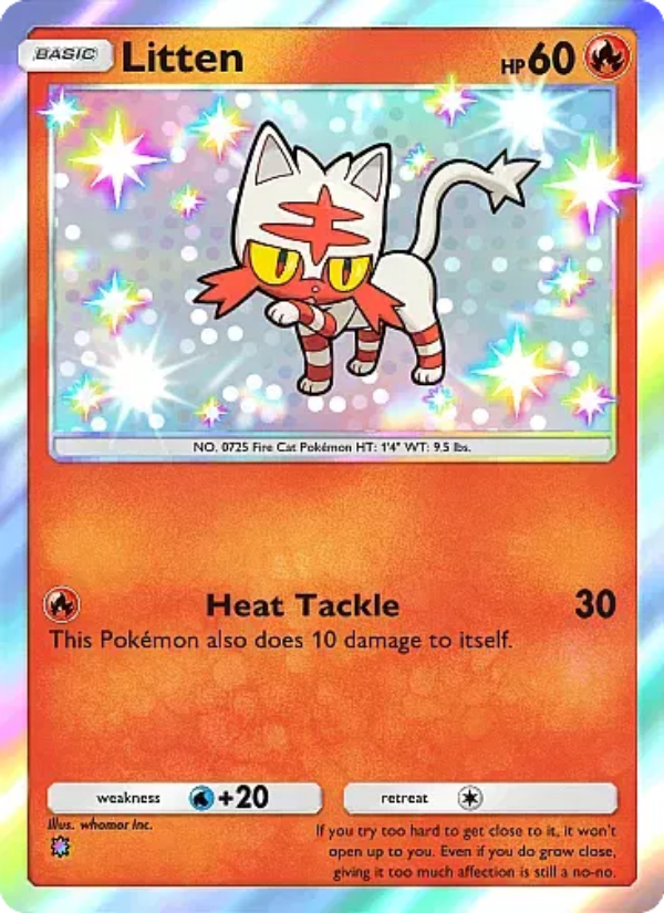 Litten - Pokémon TCG Card
