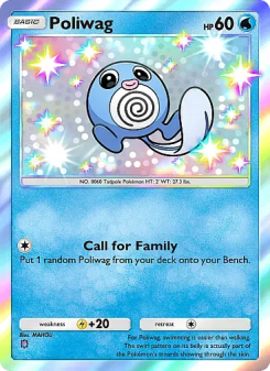 Poliwag - pokemon TCG Card