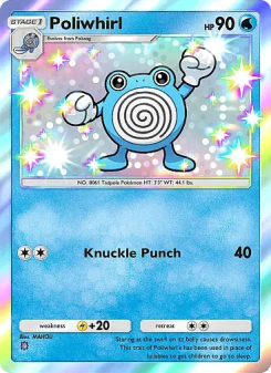 Poliwhirl - pokemon TCG Card