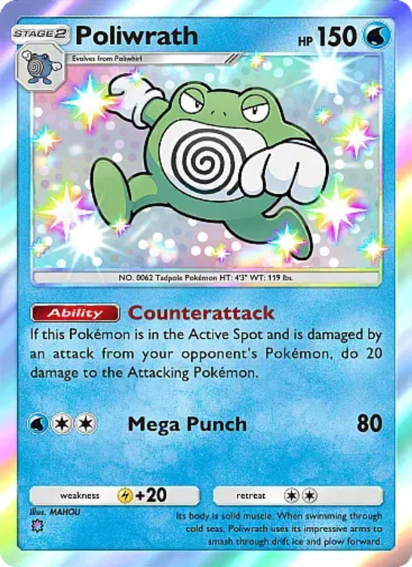 Poliwrath - Pokémon TCG Card