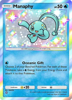 Manaphy - pokemon TCG Card