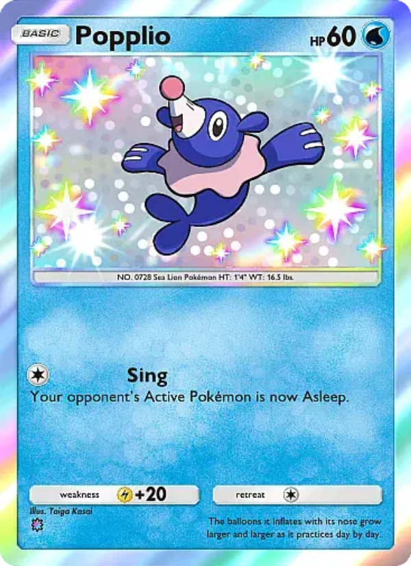 Popplio - Pokémon TCG Card
