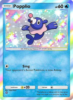 Popplio - pokemon TCG Card