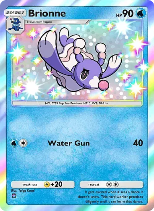 Brionne - Pokémon TCG Card