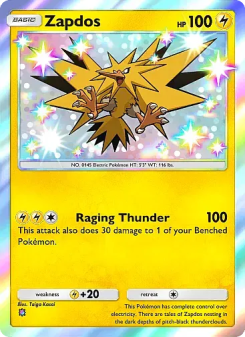 Zapdos - pokemon TCG Card