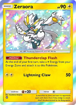Zeraora - pokemon TCG Card