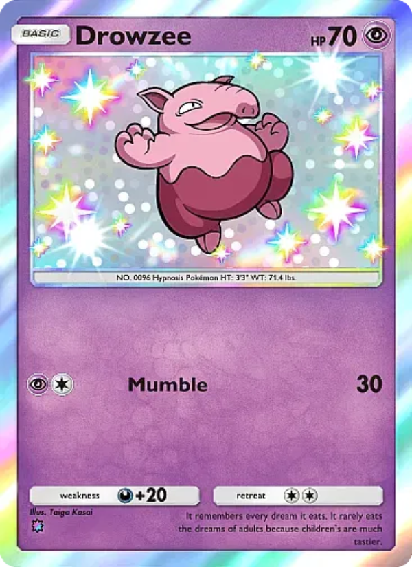 Drowzee - Pokémon TCG Card