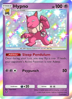 Hypno - pokemon TCG Card