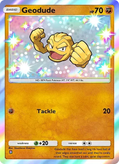 Geodude - pokemon TCG Card