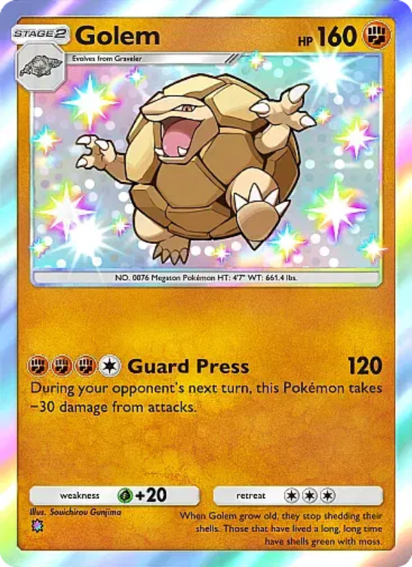 Golem - Pokémon TCG Card