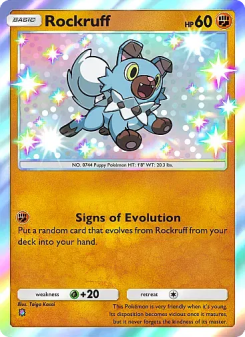 Rockruff - pokemon TCG Card