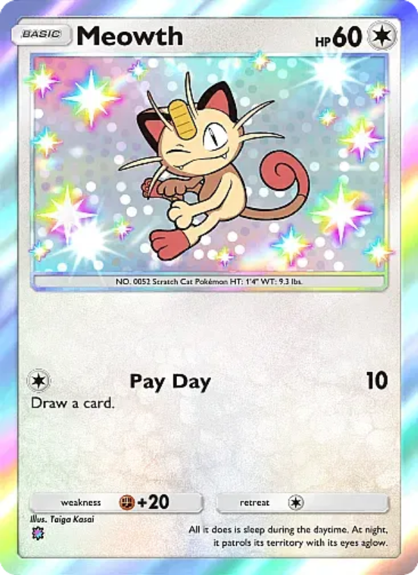 Meowth - Pokémon TCG Card