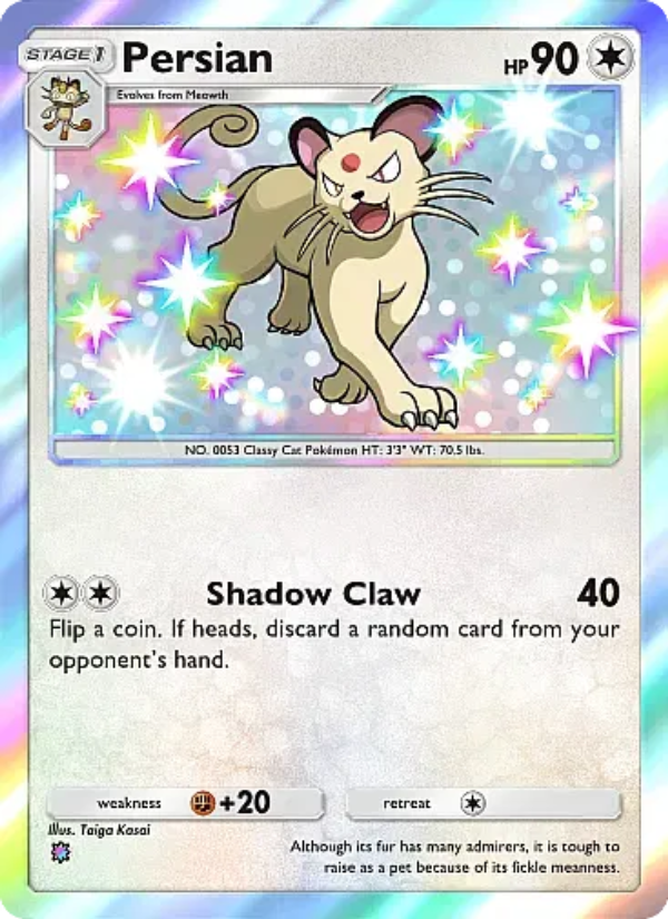Persian - Pokémon TCG Card