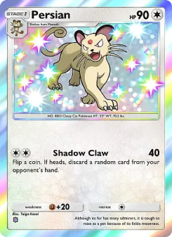 Persian - pokemon TCG Card