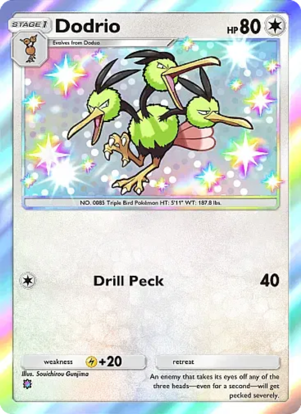 Dodrio - Pokémon TCG Card
