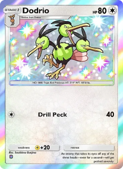 Dodrio - pokemon TCG Card