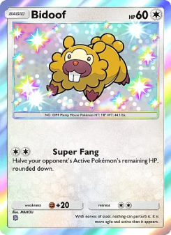 Bidoof - pokemon TCG Card