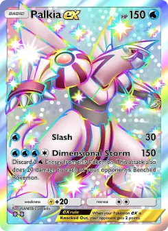 Palkia ex - pokemon TCG Card