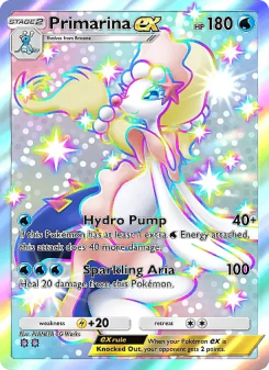 Primarina ex - pokemon TCG Card