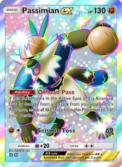 Passimian ex - pokemon TCG Card