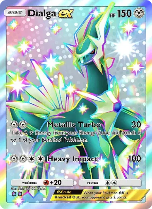 Dialga ex - Pokémon TCG Card