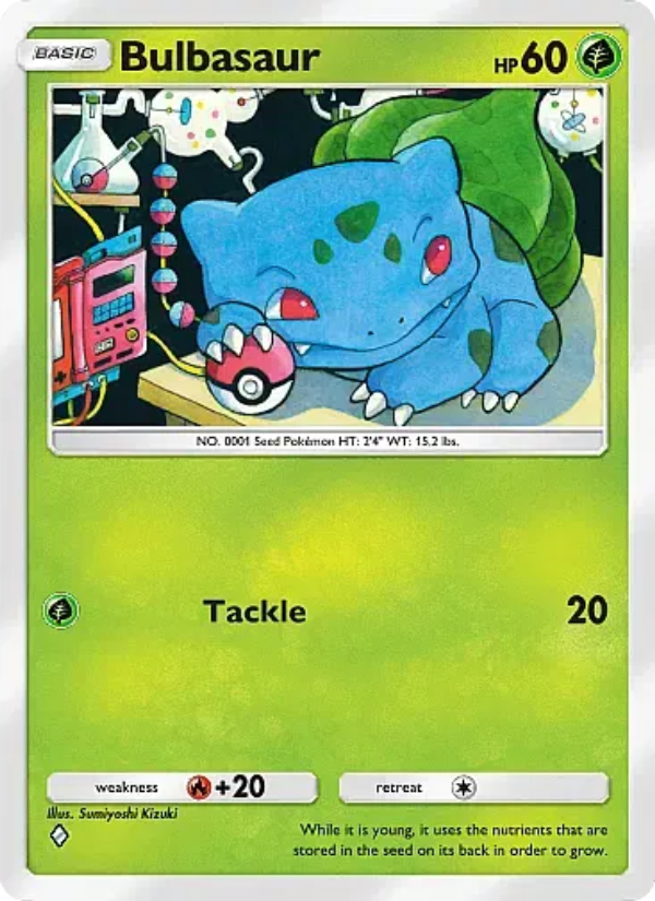 Bulbasaur - Pokémon TCG Card