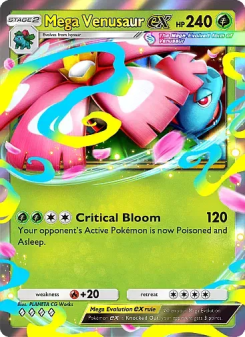 Mega Venusaur ex - pokemon TCG Card
