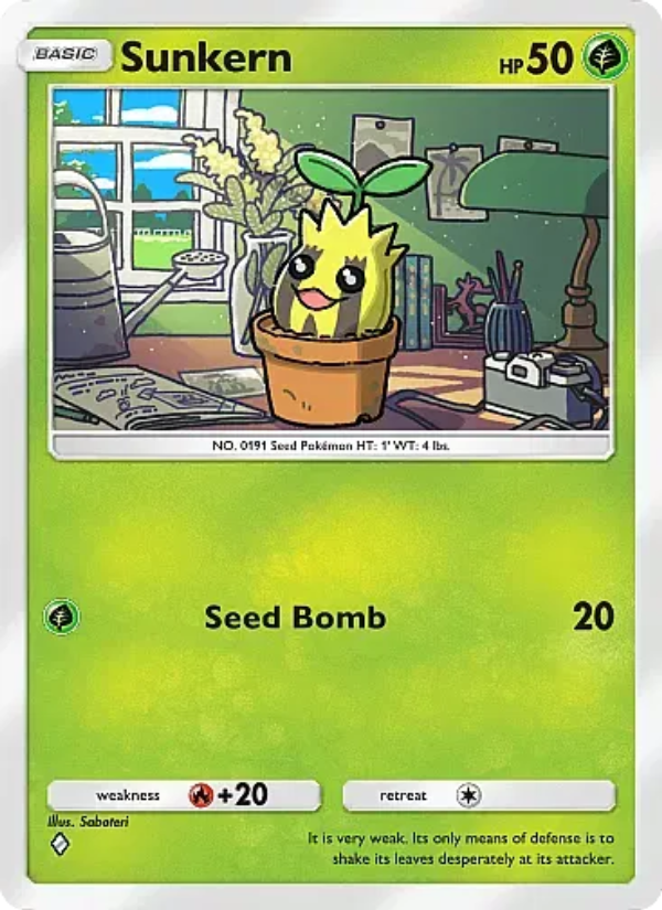Sunkern - Pokémon TCG Card