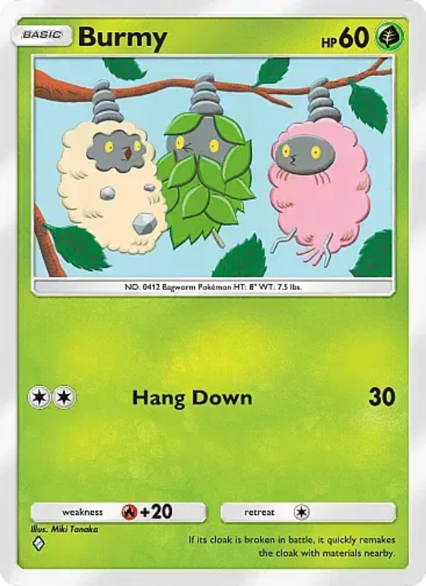 Burmy - Pokémon TCG Card