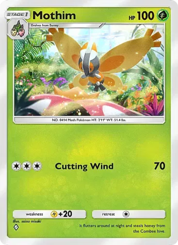 Mothim - Pokémon TCG Card