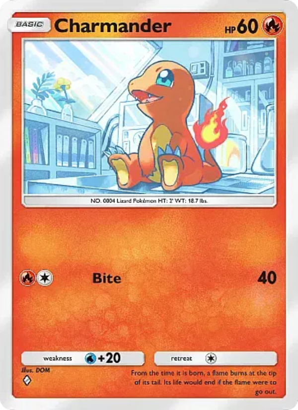 Charmander - Pokémon TCG Card