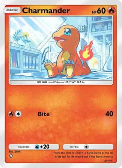 Charmander - pokemon TCG Card