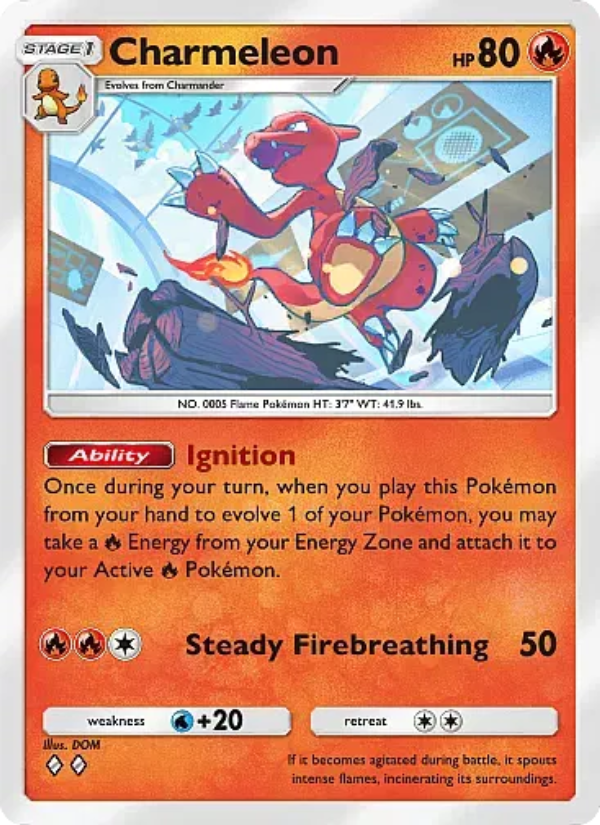 Charmeleon - Pokémon TCG Card
