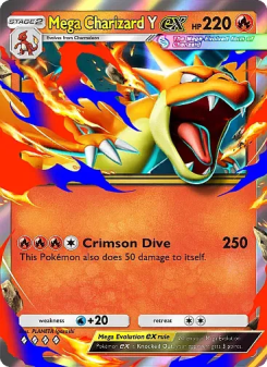 Mega Charizard Y ex - pokemon TCG Card