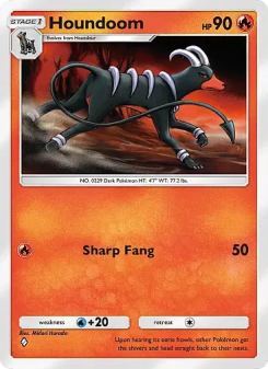 Houndoom - pokemon TCG Card