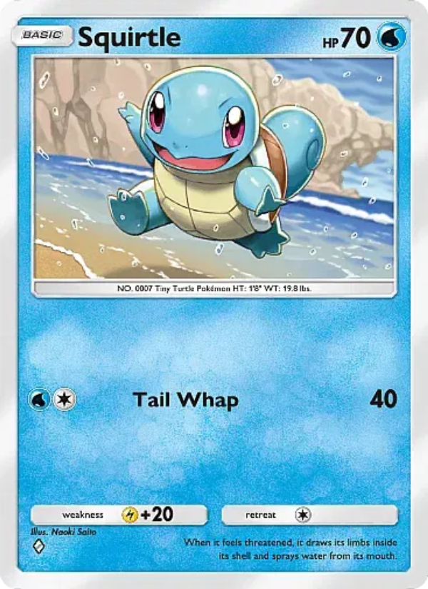 Squirtle - Pokémon TCG Card