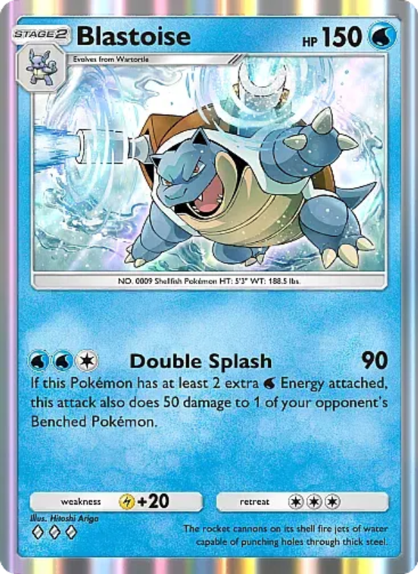 Blastoise - Pokémon TCG Card
