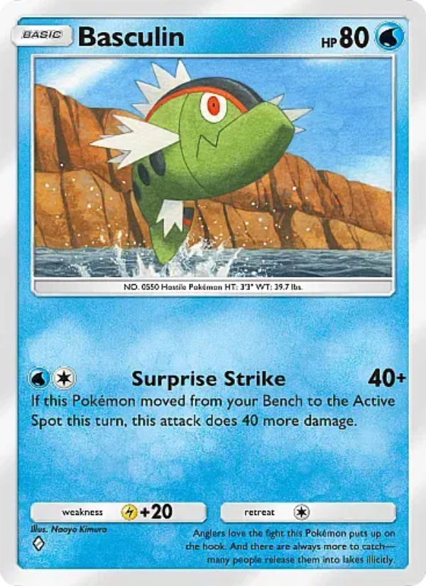 Basculin - Pokémon TCG Card