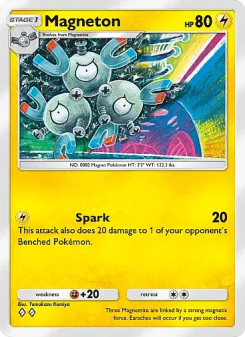 Magneton - pokemon TCG Card