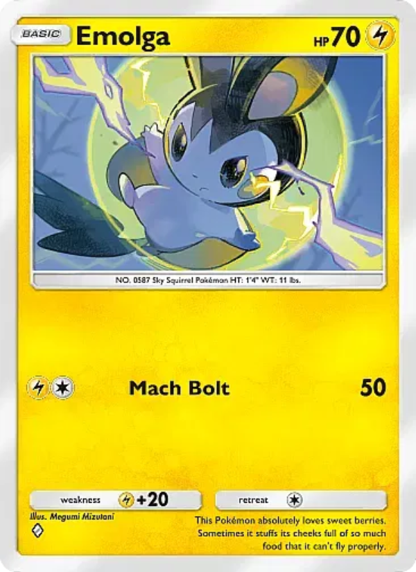 Emolga - Pokémon TCG Card